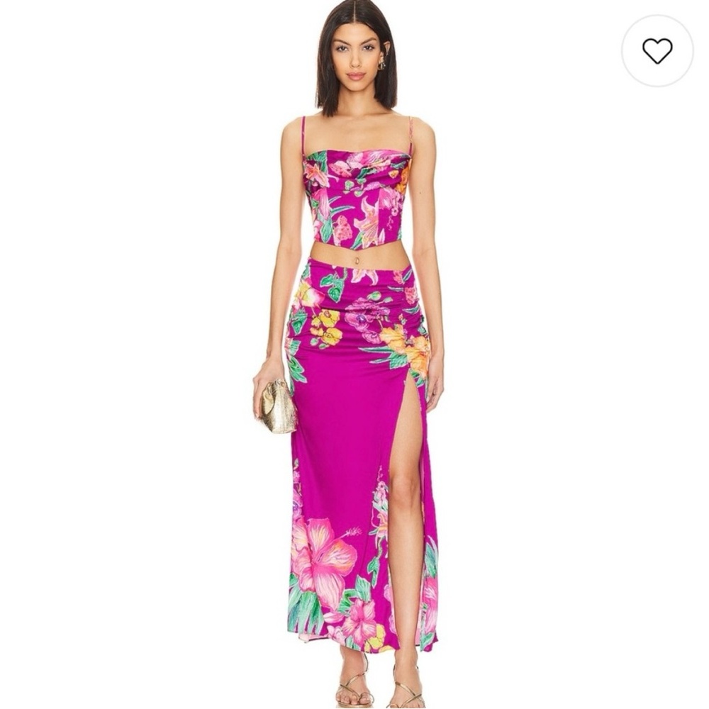 rococo sand MIDI MEGAN skirt XS